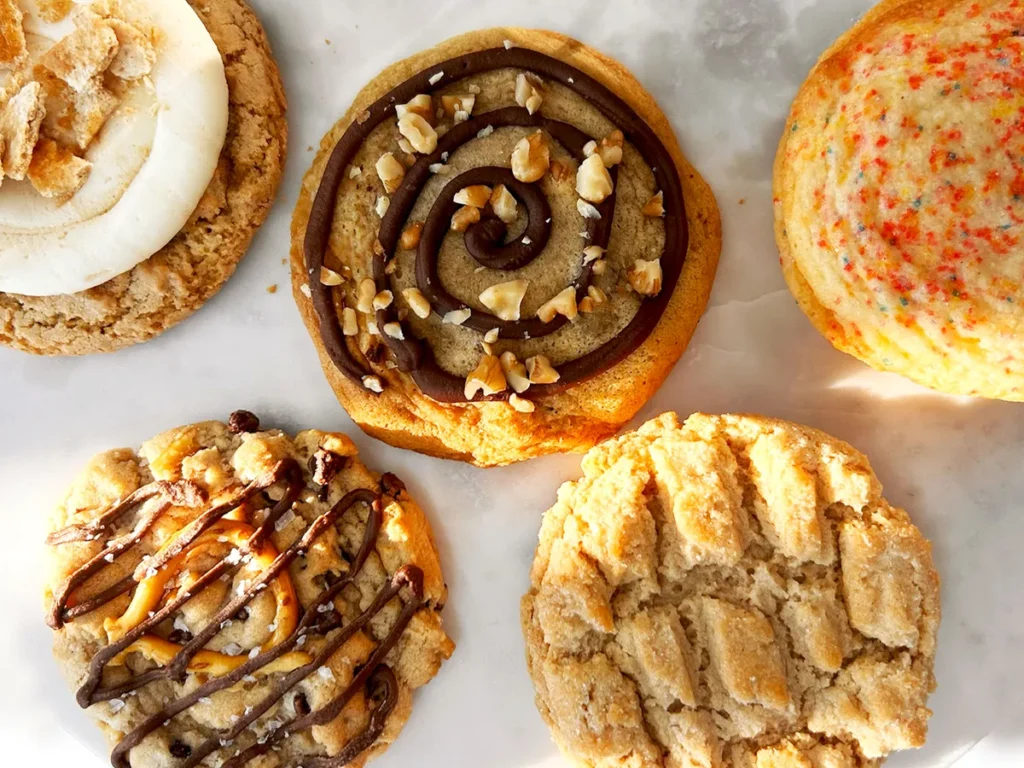Fresh baked cookies by The Colorado Cookie Company.