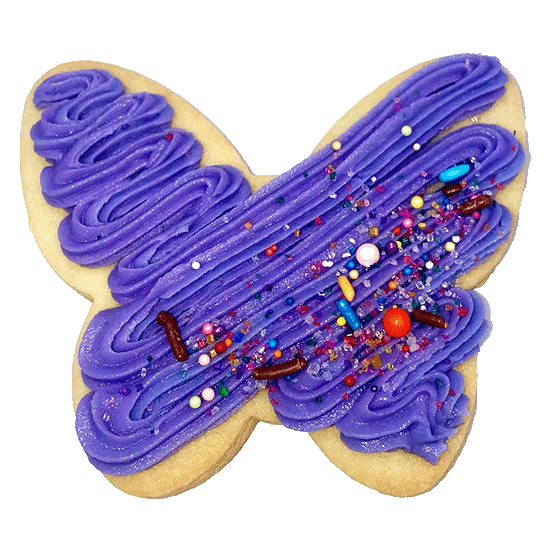 Butterfly Buttercream Cookie
